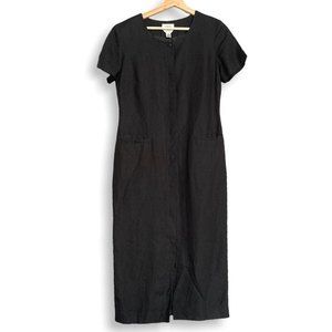 Talbots Linen Midi Dress